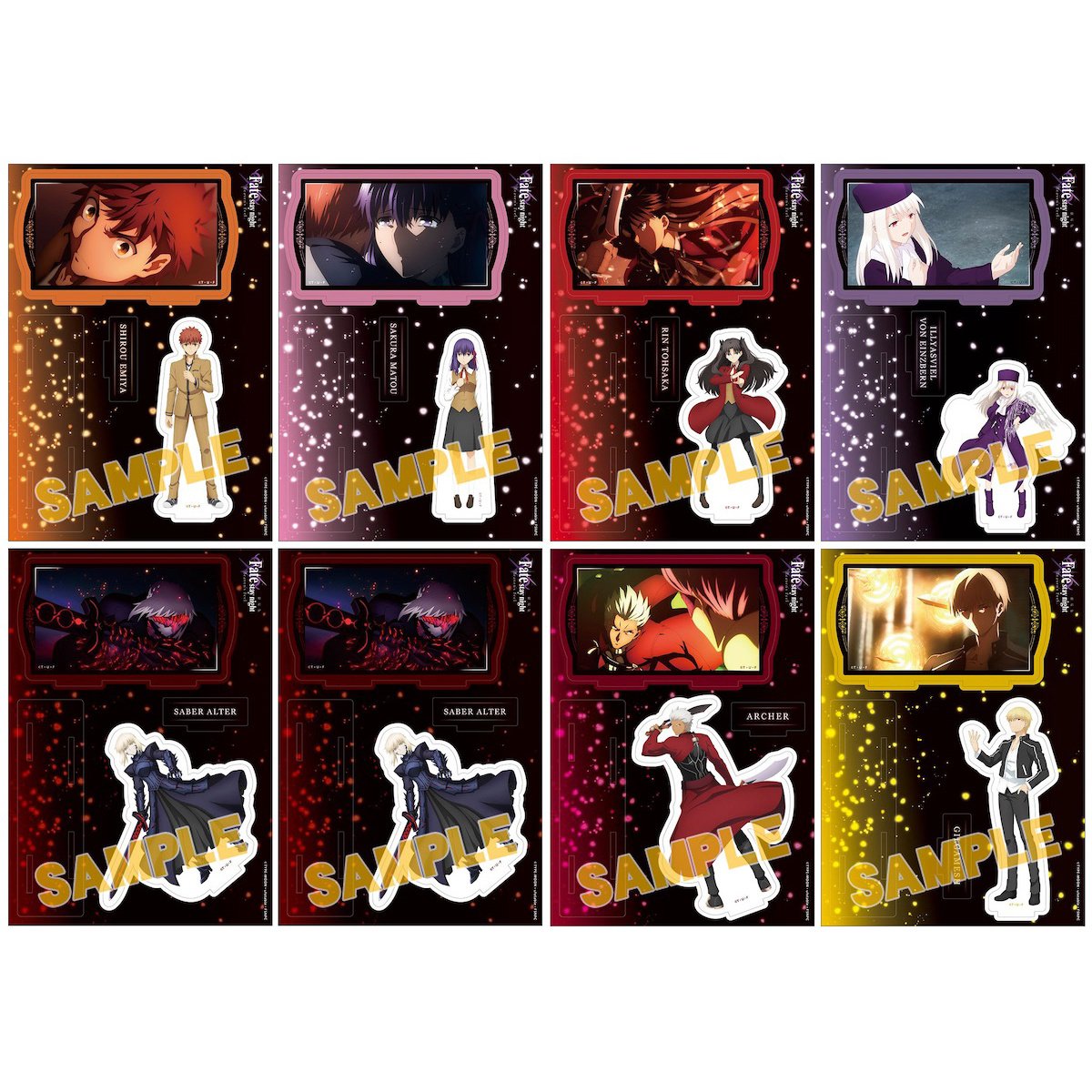 Fate/stay night: HF Multi Acrylic Stand Collection: Type-Moon