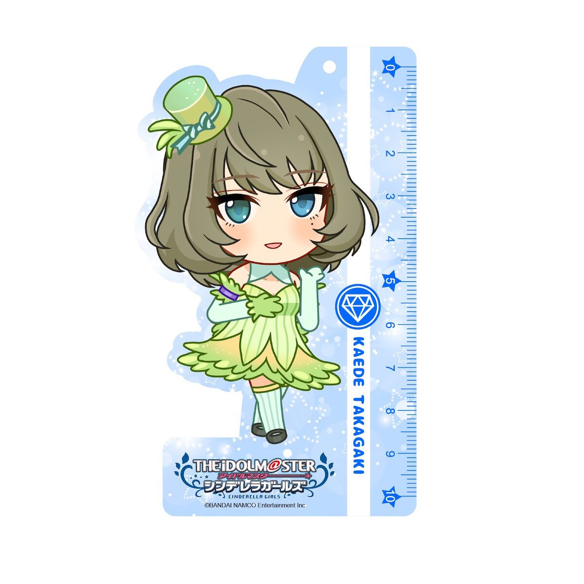 Idolm@ster Cinderella Girls Ruler Keychain Collection