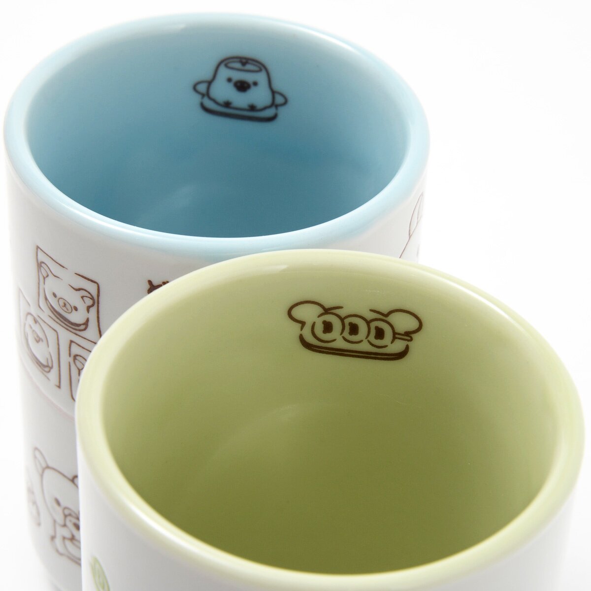  OTSUMAMI TOKYO Mug cup and Lid with a straw hole, for