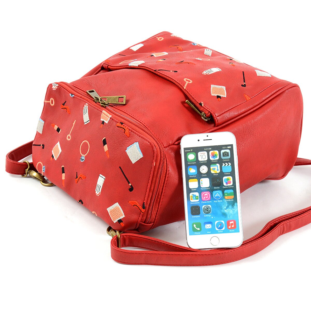 FLAPPER Cosmetics Embroidered Backpacks 2015 Autumn/Winter Ver. Tokyo