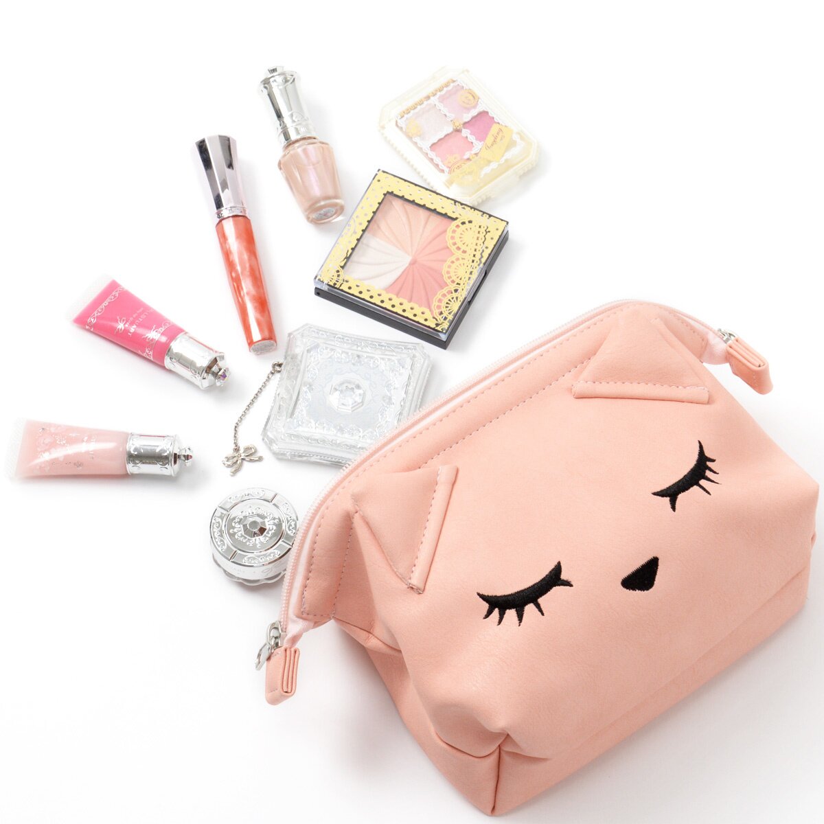 Pooh-chan Wide Zippered Pouch - Tokyo Otaku Mode (TOM)