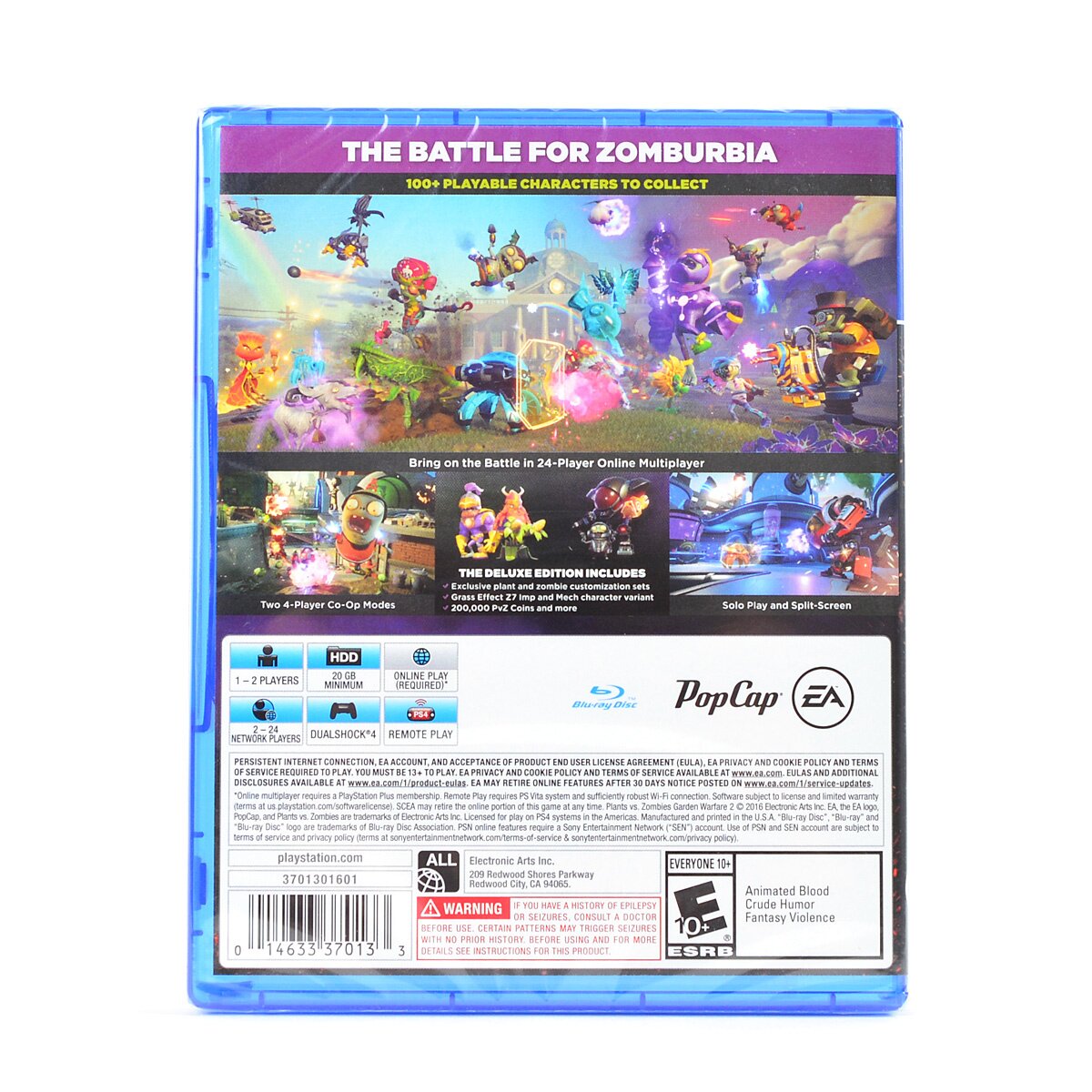 Plants vs. Zombies Garden Warfare 2 Deluxe Edition (PS4) - Tokyo