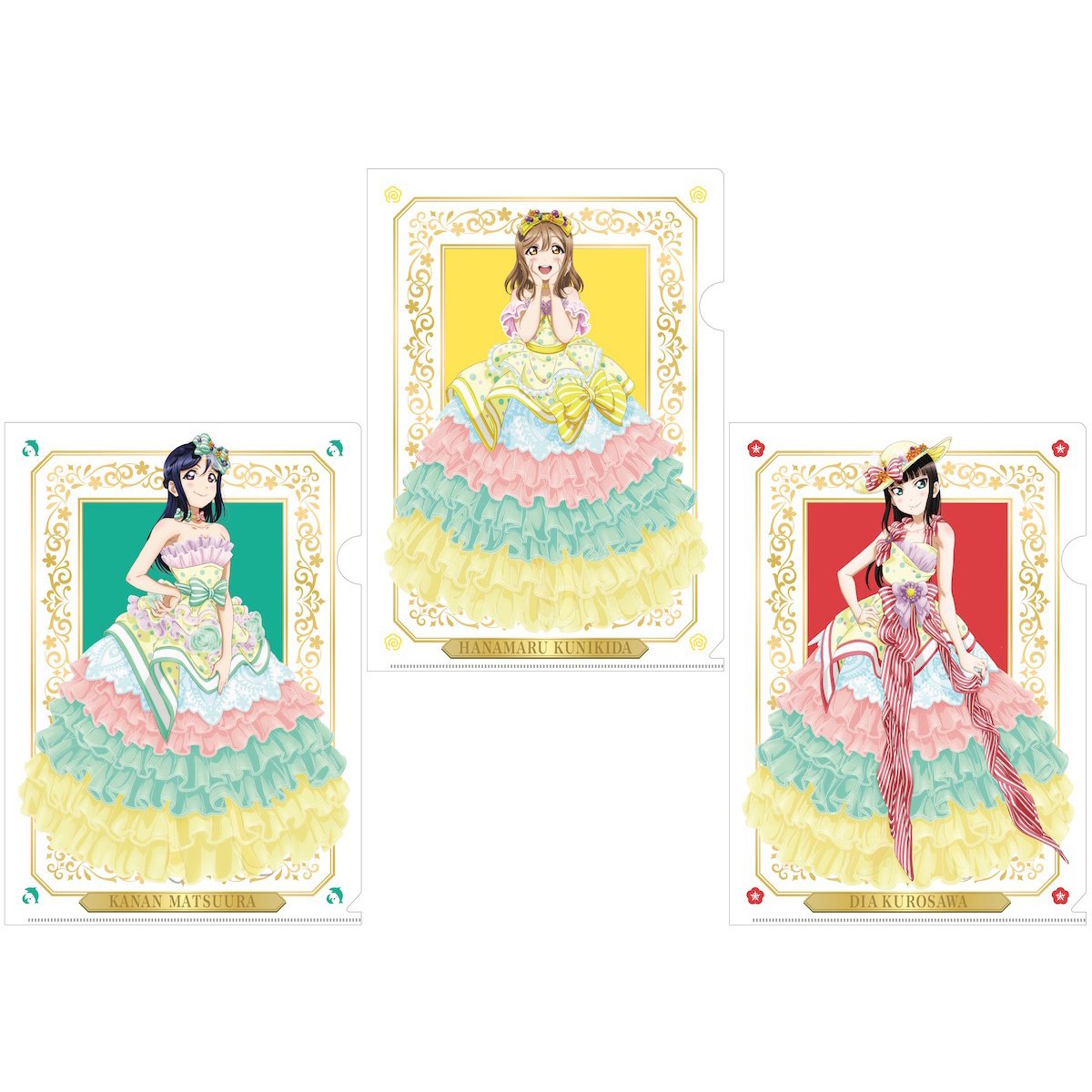 Love Live! AZALEA Victory Memorial Clear File Set: Bandai Namco