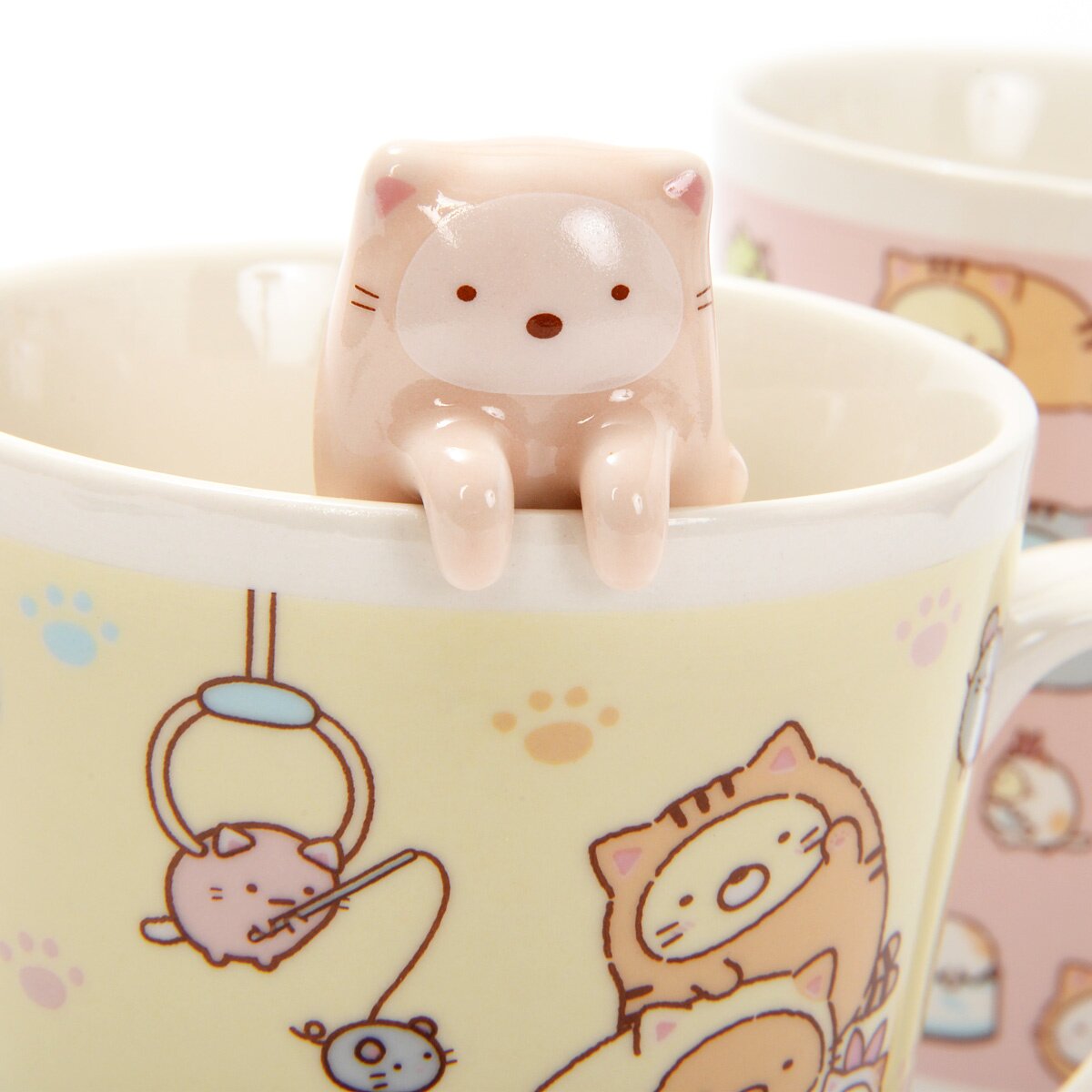Kawaii Sanrio Ceramic Cup With Spoon - Kawaii Fashion Shop  Cute Asian  Japanese Harajuku Cute Kawaii Fashion Clothing