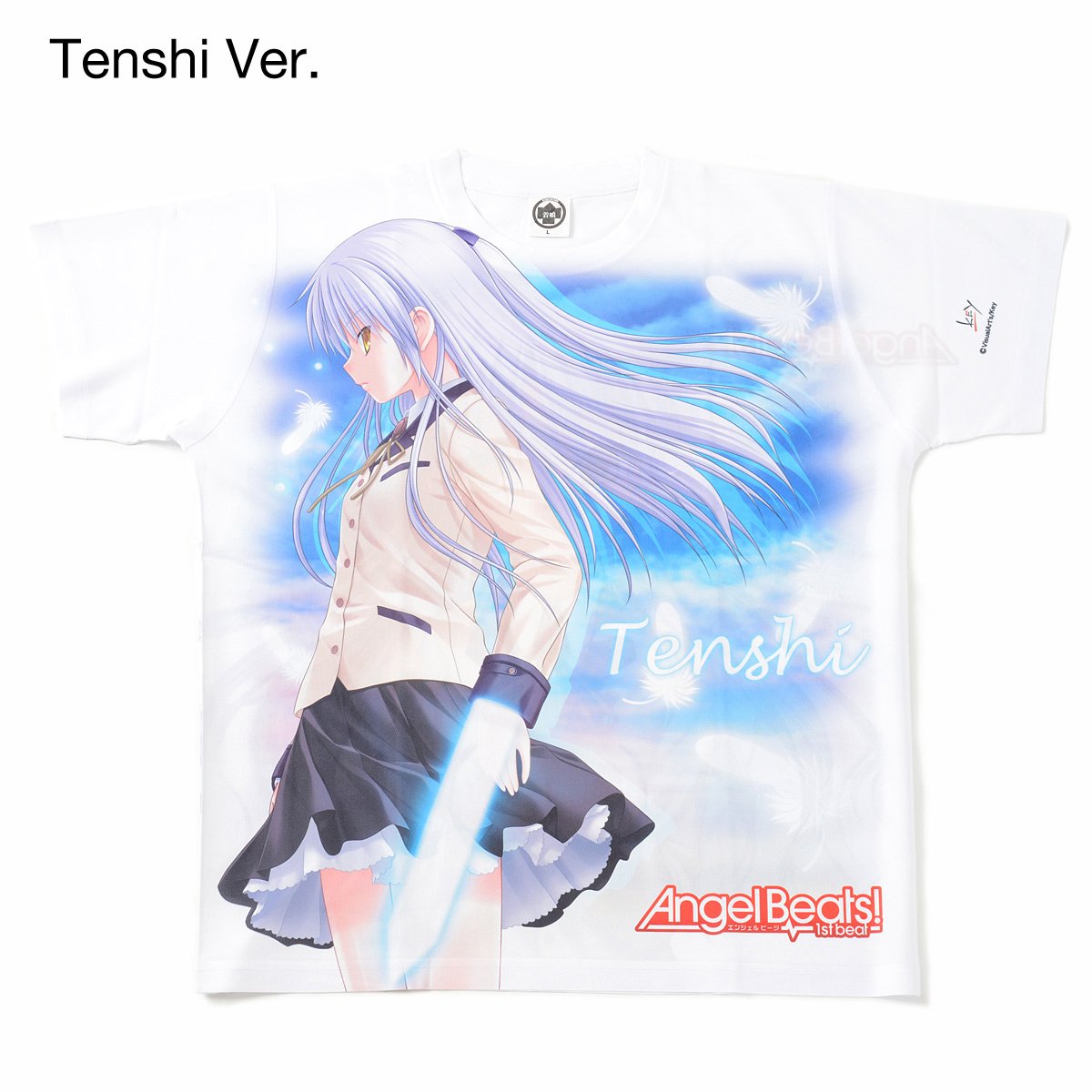 Angel Beats! 1st Beat Full-Color T-Shirt - Tenshi Ver