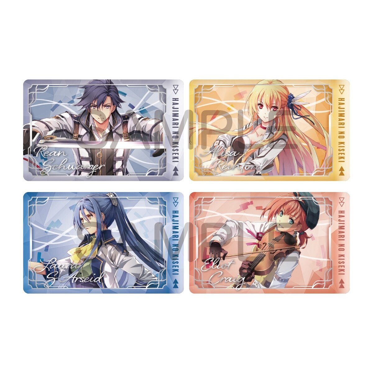 The Legend of Heroes: Trails into Reverie Trading Visual Card Vol