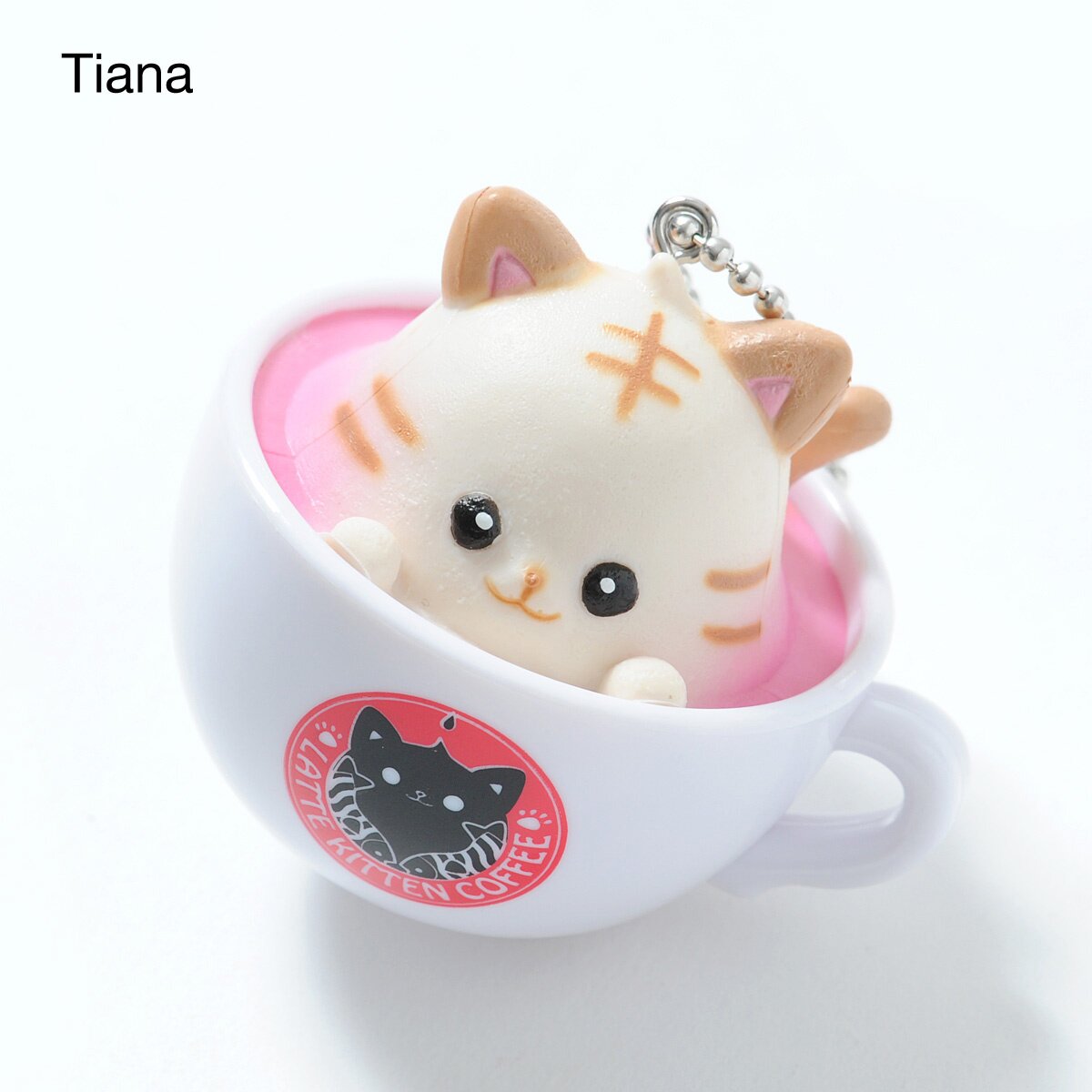 Latte Kitten Coffee New Flavor 2nd Cup (Ball Chain) Tokyo Otaku Mode