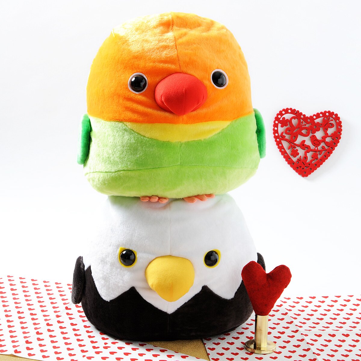 lovebird plush