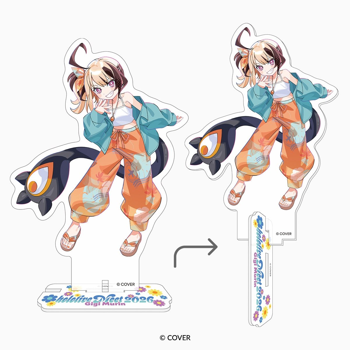 hololive Meet 2026 2nd Visual Two-Way Acrylic Stand Gigi Murin - Tokyo ...