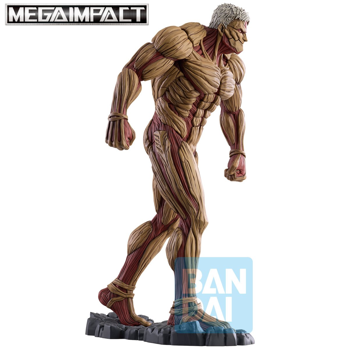 コミック・アニメ Attack on Titan Mega Impact Ichibansho Mega Impact Ichibansho Figure Attack on Titan Armored Titan
