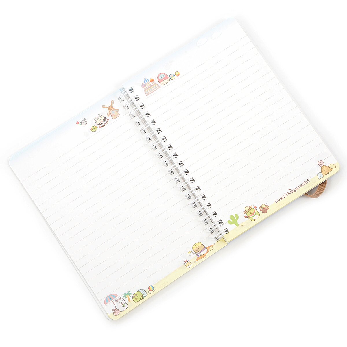 Sumikko Gurashi Oheya no Sumi de Tabikibun B6 Spiral Notebooks Tokyo