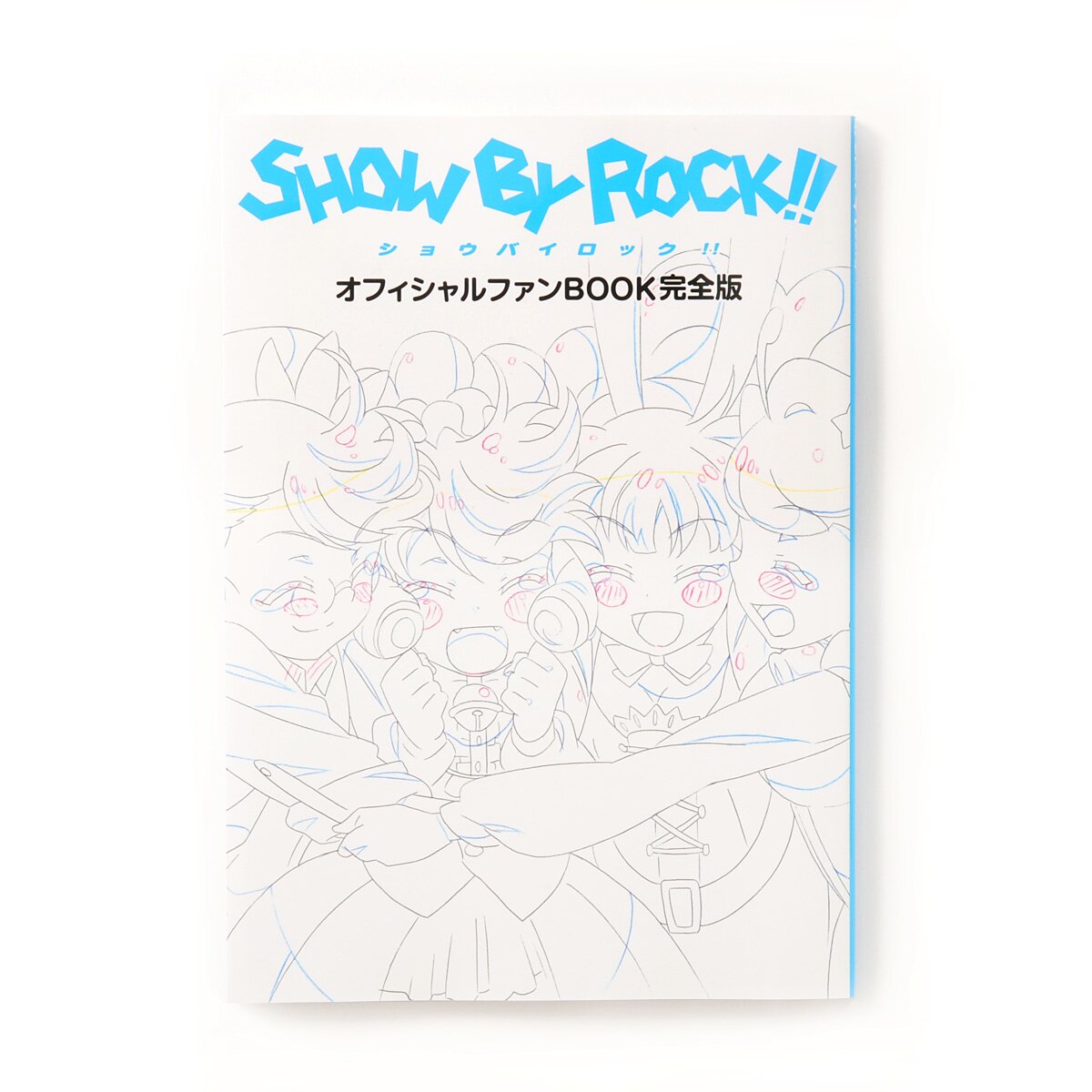 SHOW BY ROCK!! OFFICIAL ART BOOK Sanrio Game Anime Character Illustration  Japan