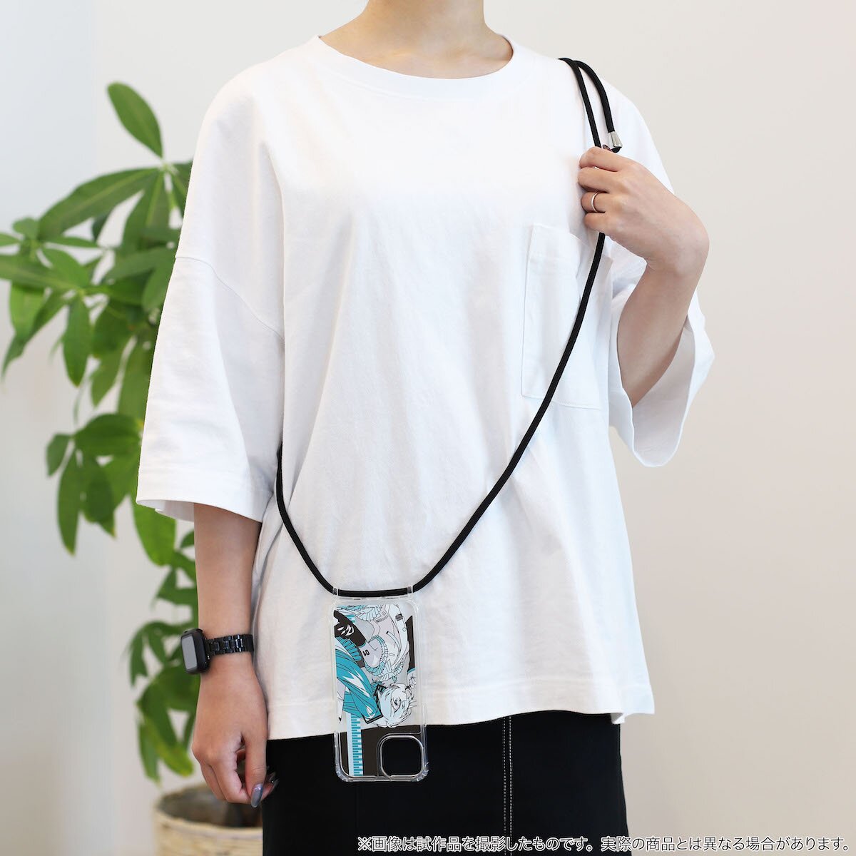 ハンドメイドv Hatsune Miku 16th Birthday Smartphone Case w/ Strap - Tokyo