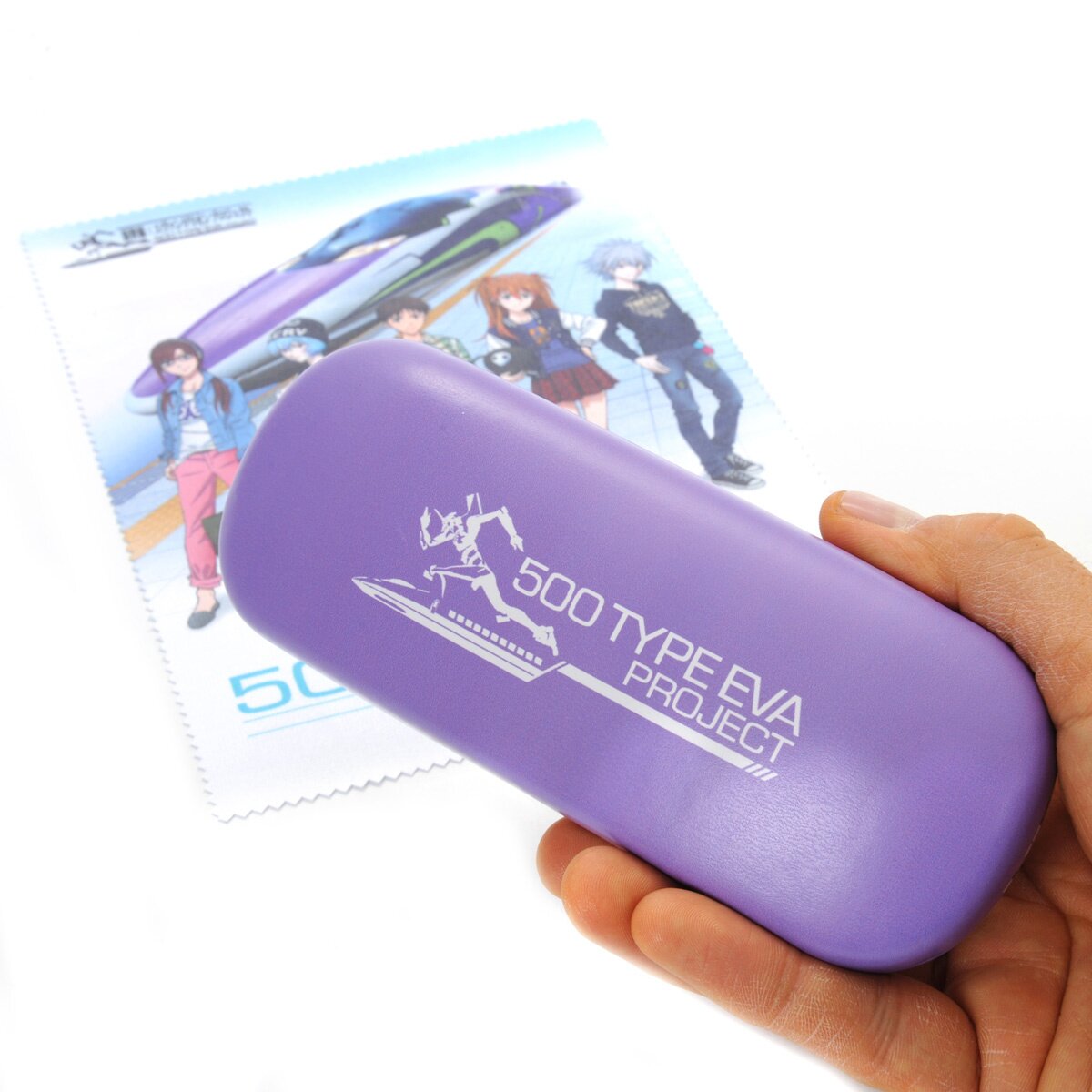 500 Type Eva Bullet Train Glasses Case & Cloth Set Tokyo Otaku Mode (TOM)