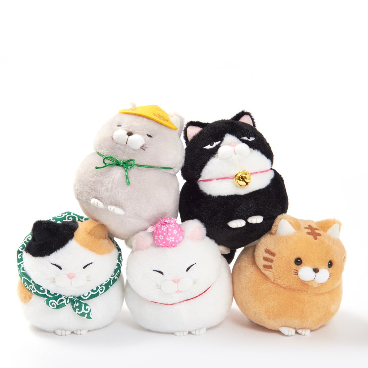 Hige Manjyu Tabi Cat Plush Collection (Standard): Amuse - Tokyo Otaku ...