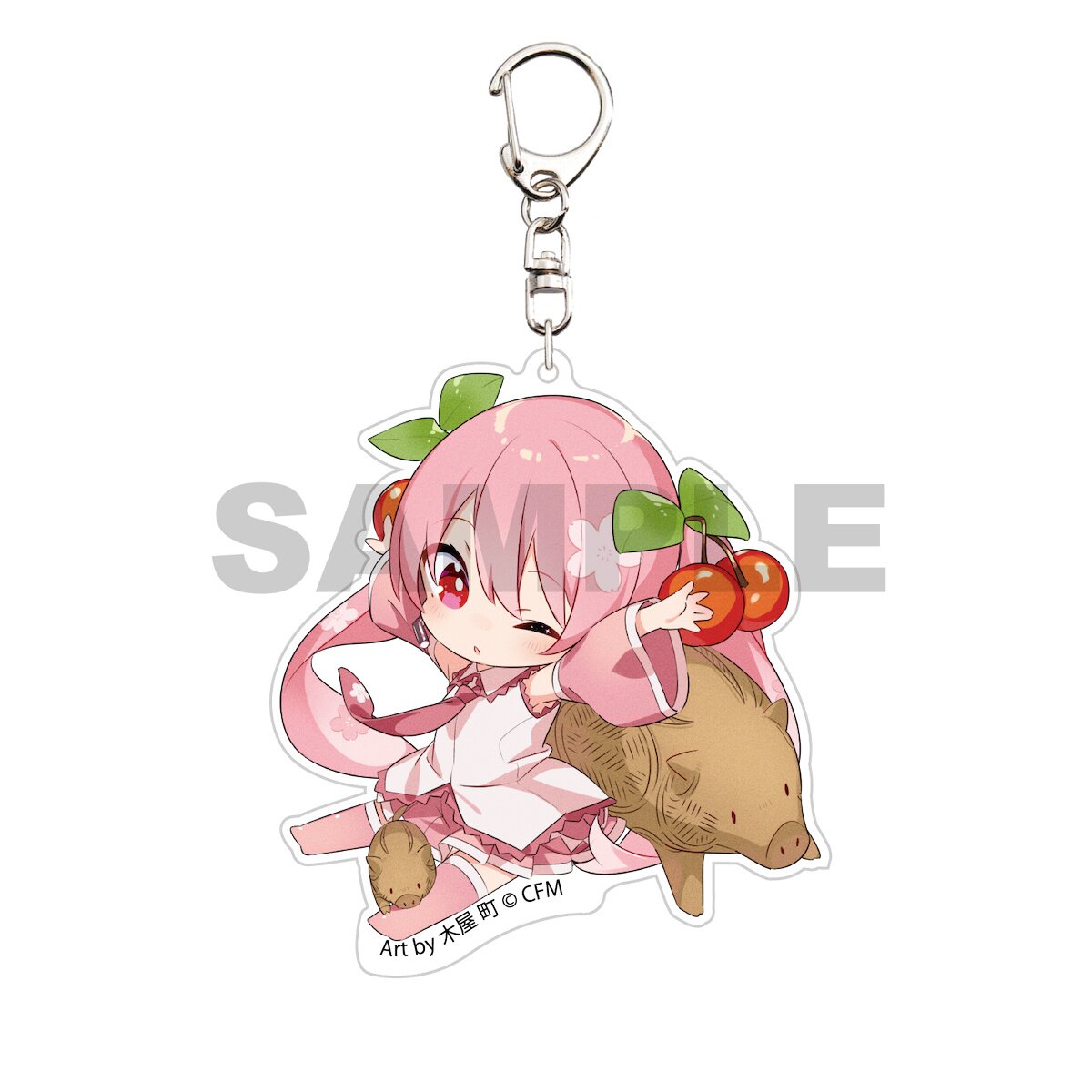 Zero Two Acrylic Keychain, Zero Two Keychain Figure