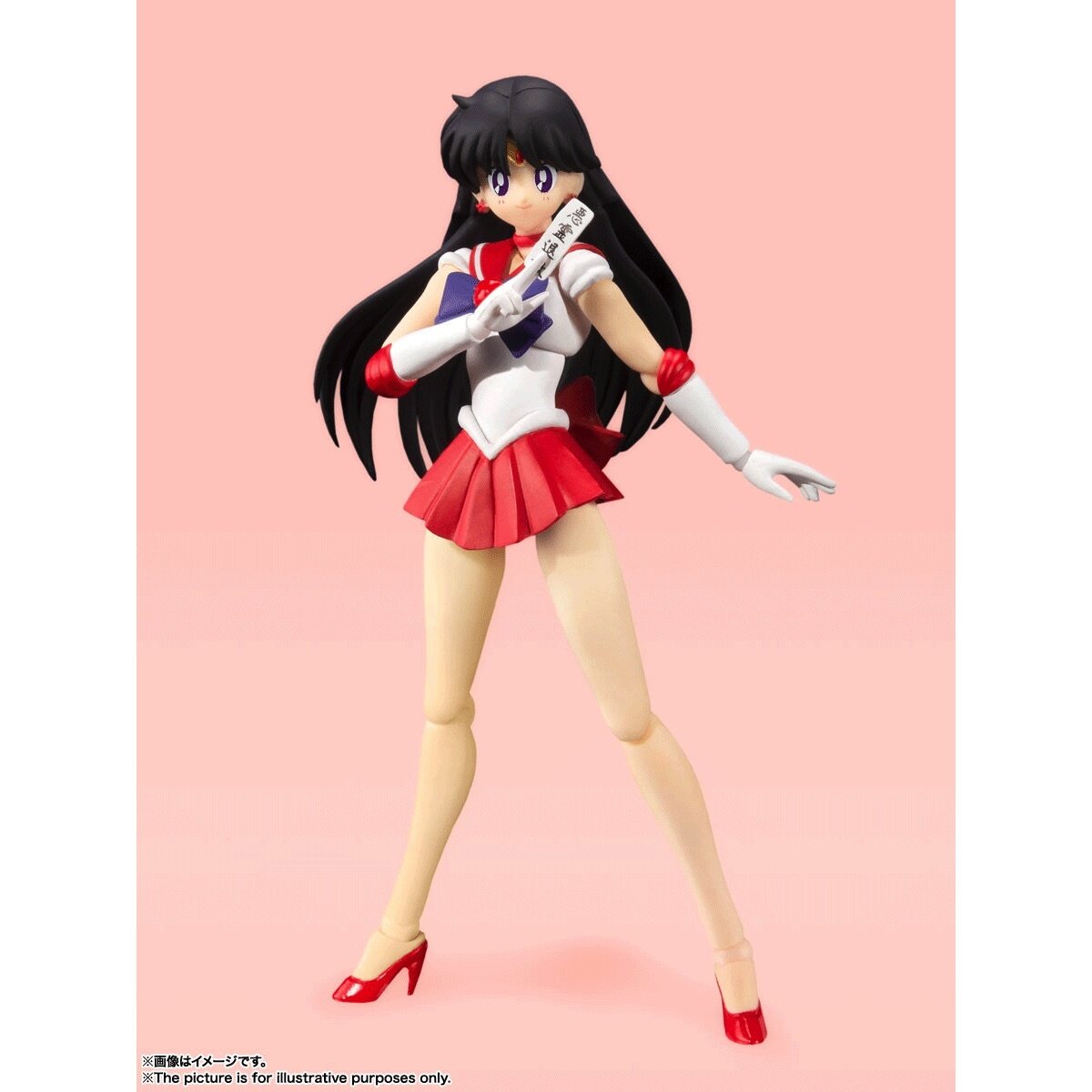 S.H.Figuarts Sailor Moon – Action Figure Ufficiale Pretty Guardian, Animation Color Edition, Articolata Con Accessori E Stand - 3