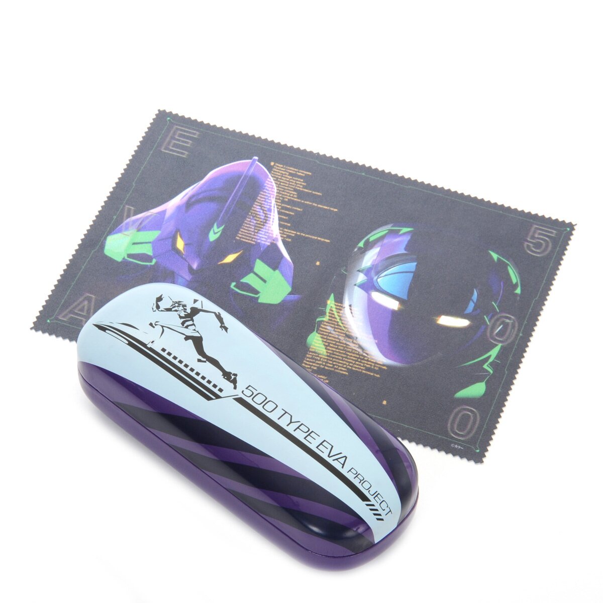 500 Type Eva Bullet Train Glasses Case & Cloth Set Tokyo Otaku Mode (TOM)