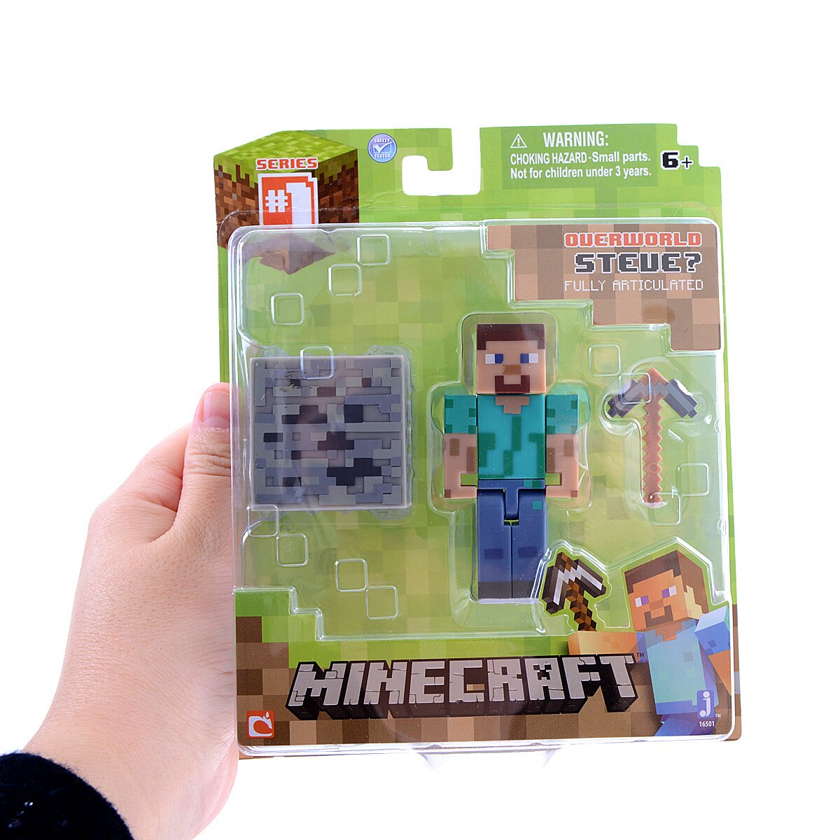 Minecraft Overworld Steve w/ Accessories