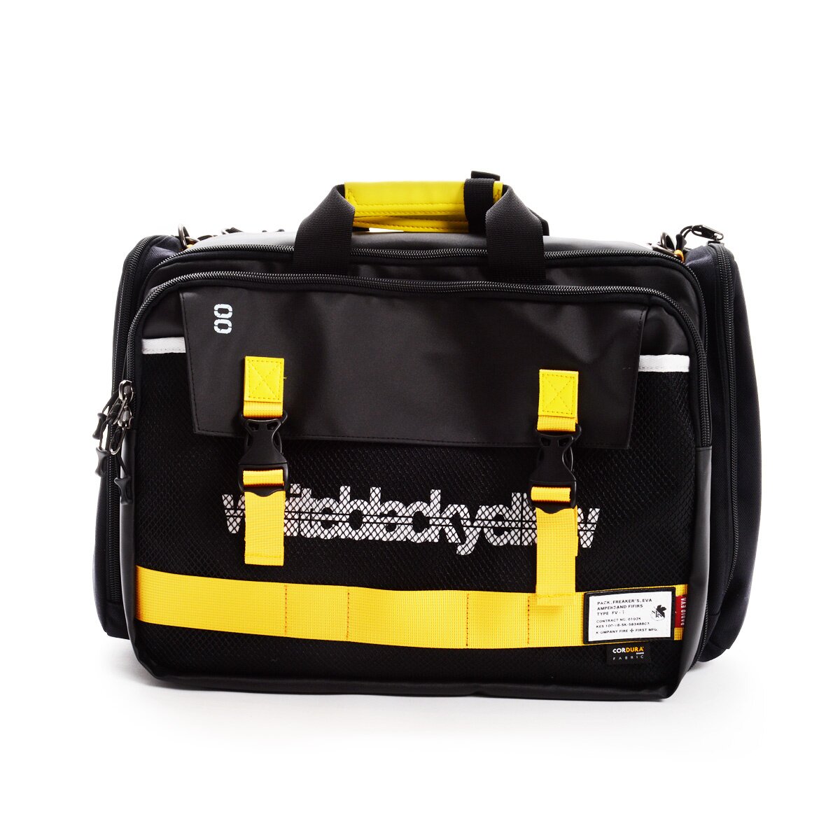 C056 EVANGELION B6 BAG イエロー Evangelion 3-Way Briefcase - Tokyo Otaku Mode (TOM)