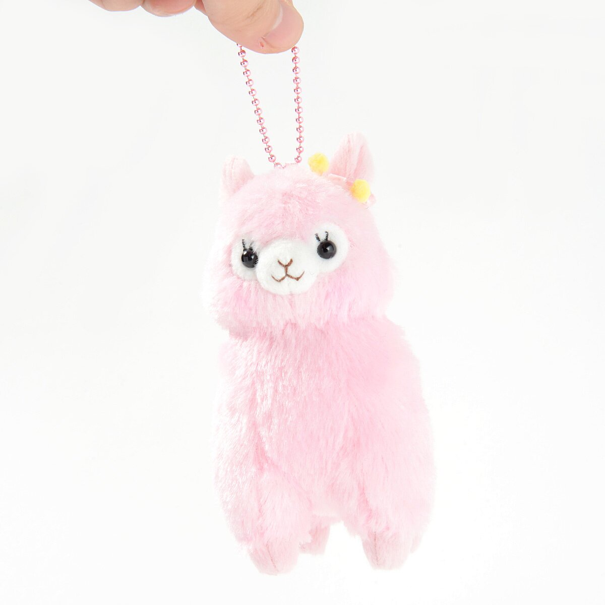 Alpacasso Velvet Ribbon Alpaca Plush Collection (Ball Chain
