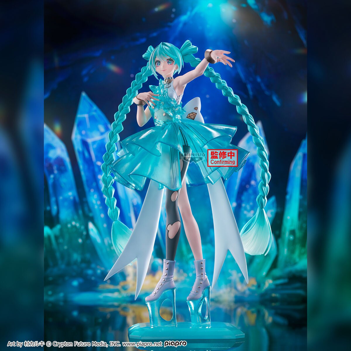 miku Banpresto Evolve Hatsune Miku Clearluxe -EmeraldGem- Non