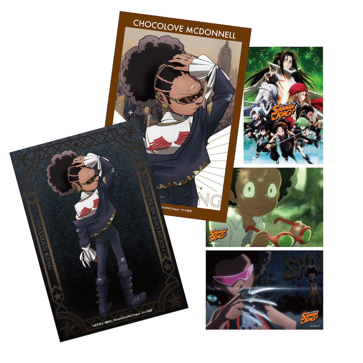 Shaman King 2022 Ver. Illustration Cards Set (Set of 5): KADOKAWA