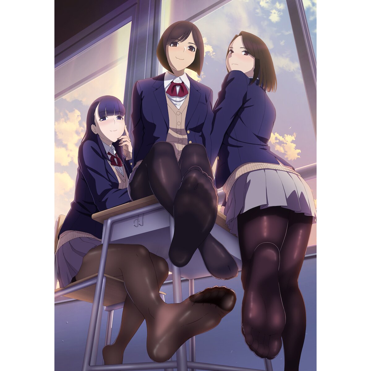 Crunchyroll on X: NEWS: Girls in Tights-themed Anime Miru Tights, miru  tights crunchyroll 