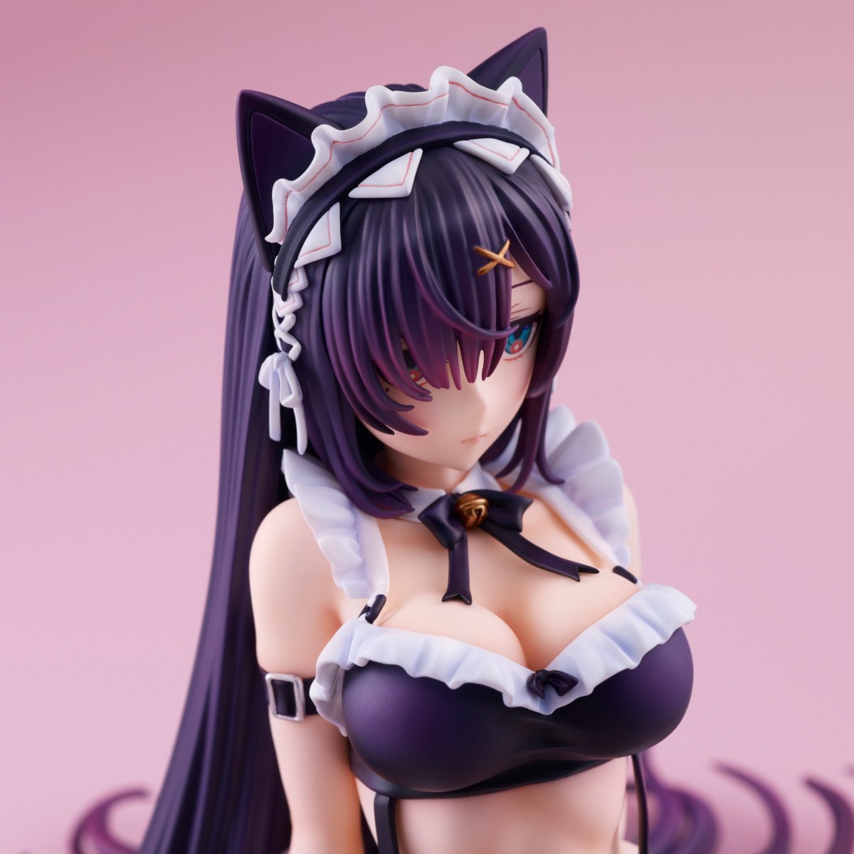 Union Creative – Kohmashiro Illustration Maid Nyanko PVC Figure (Approx. 4.7") - View #5