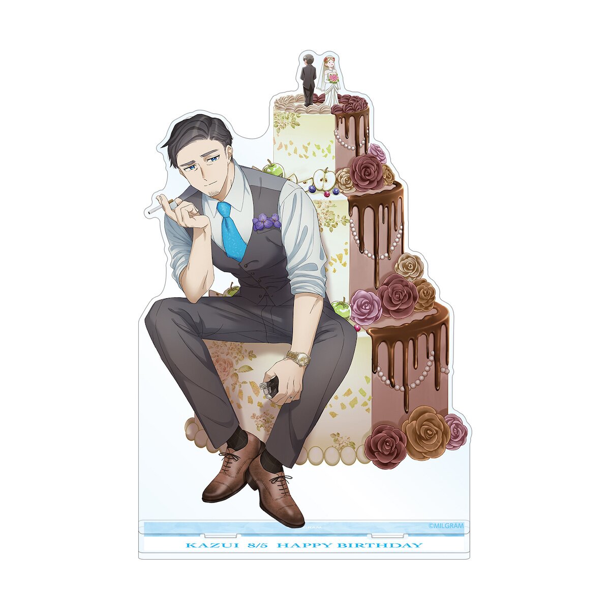 Milgram Kazui: Birthday Ver. Big Acrylic Stand - Tokyo Otaku Mode (TOM)