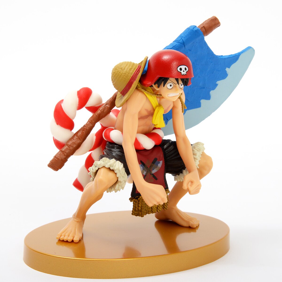 Luffy One Piece Gold Action Figure