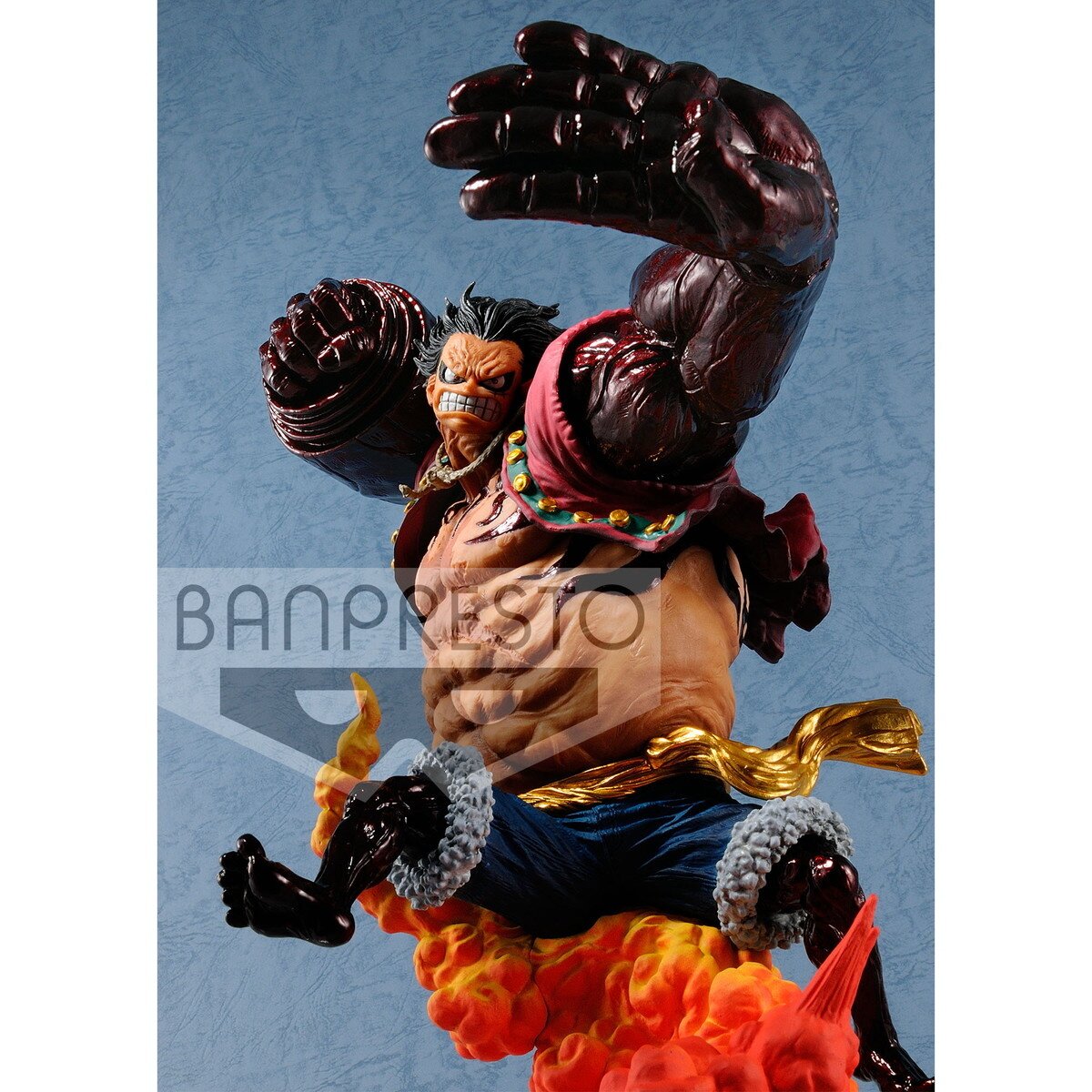 [One Piece] Monkey D. Luffy Kong Gun Crimson Color Ver.: Banpresto ...