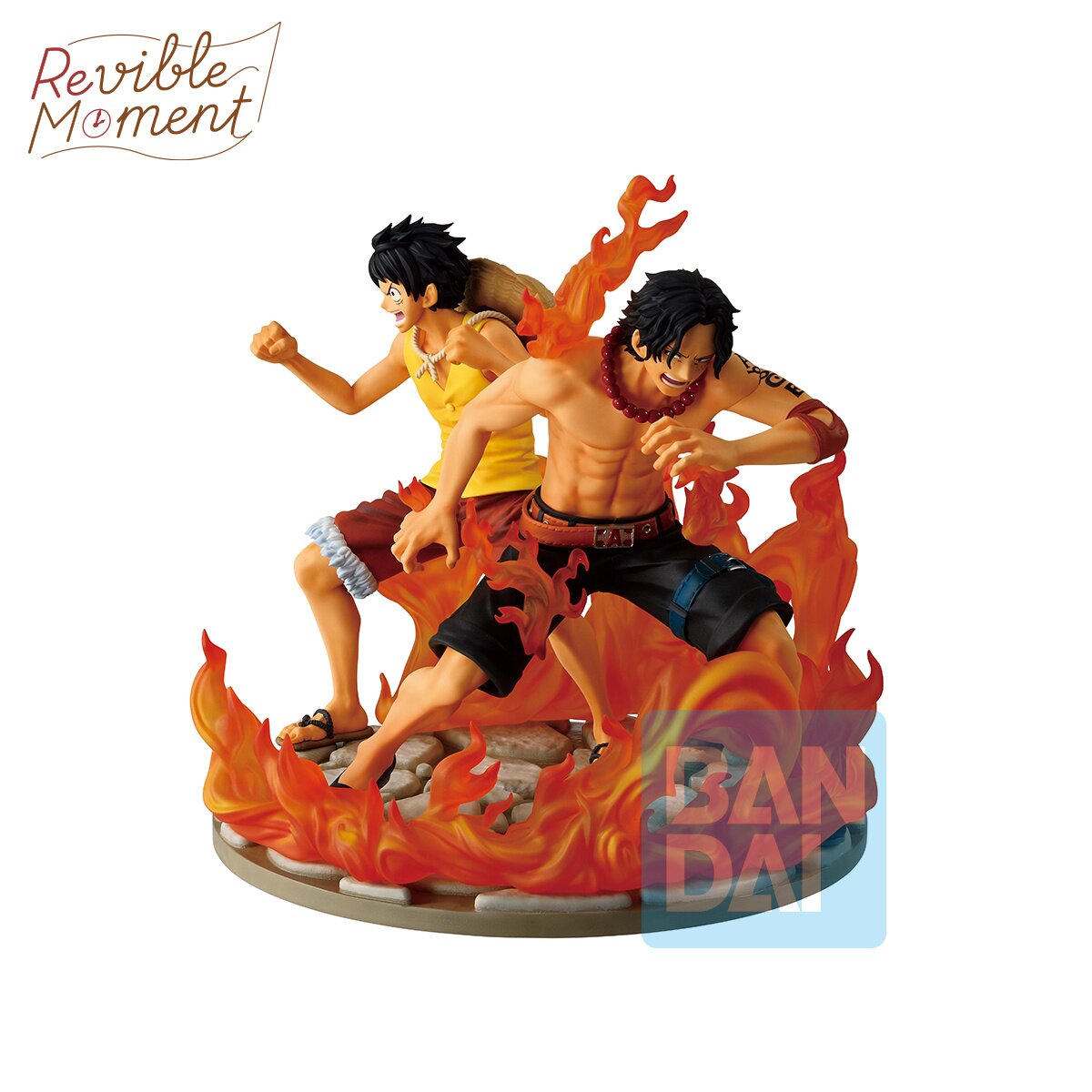 ワンピース Revible Moment セット　ドラマティックメモリーズ Revible Moment Ichibansho Figure One Piece Ace & Luffy (Dramatic