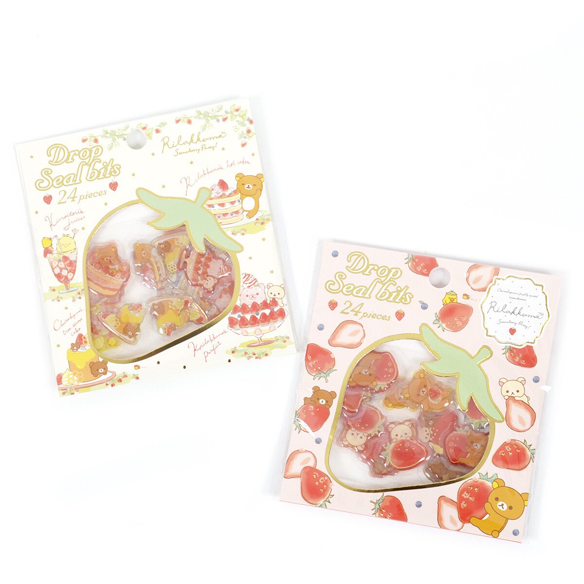 Sealed with Sweetness Strawberry Stickers