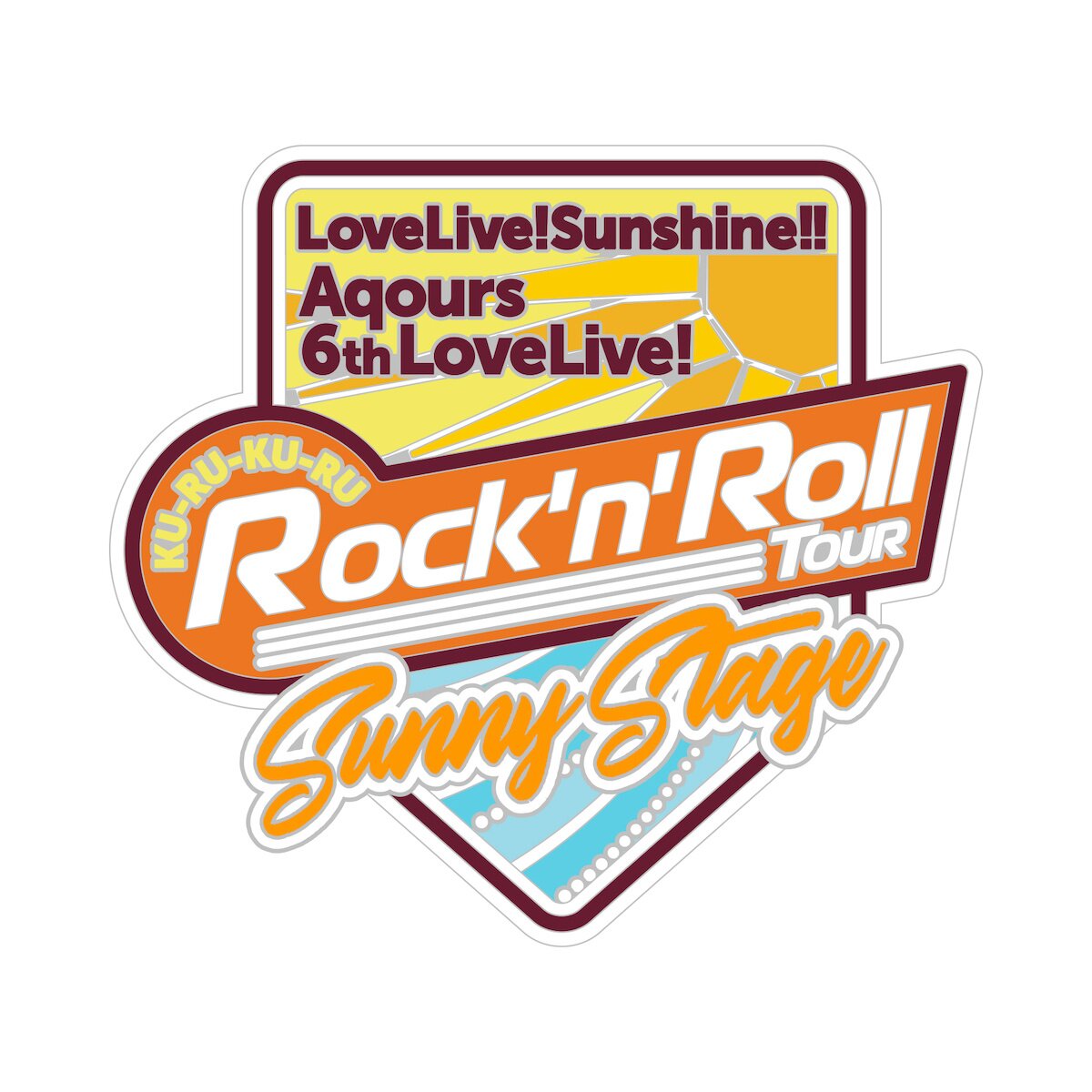 Love Live! Sunshine!! Aqours 6th Love Live! KU-RU-KU-RU Rock 'n