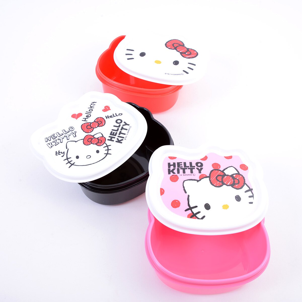 NEW Hello Kitty Christmas Tupperware Set (3 pcs)
