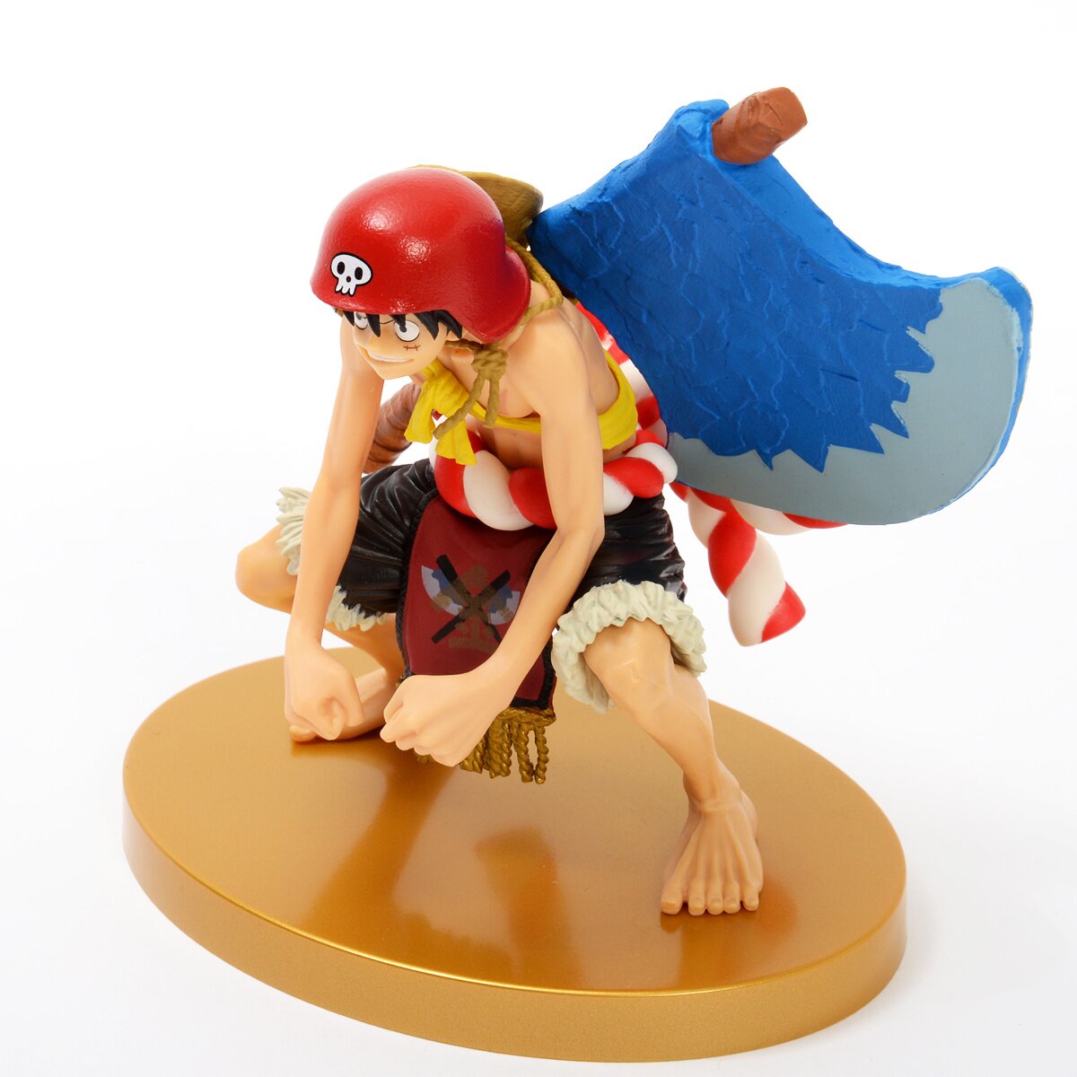 Luffy One Piece Gold Action Figure