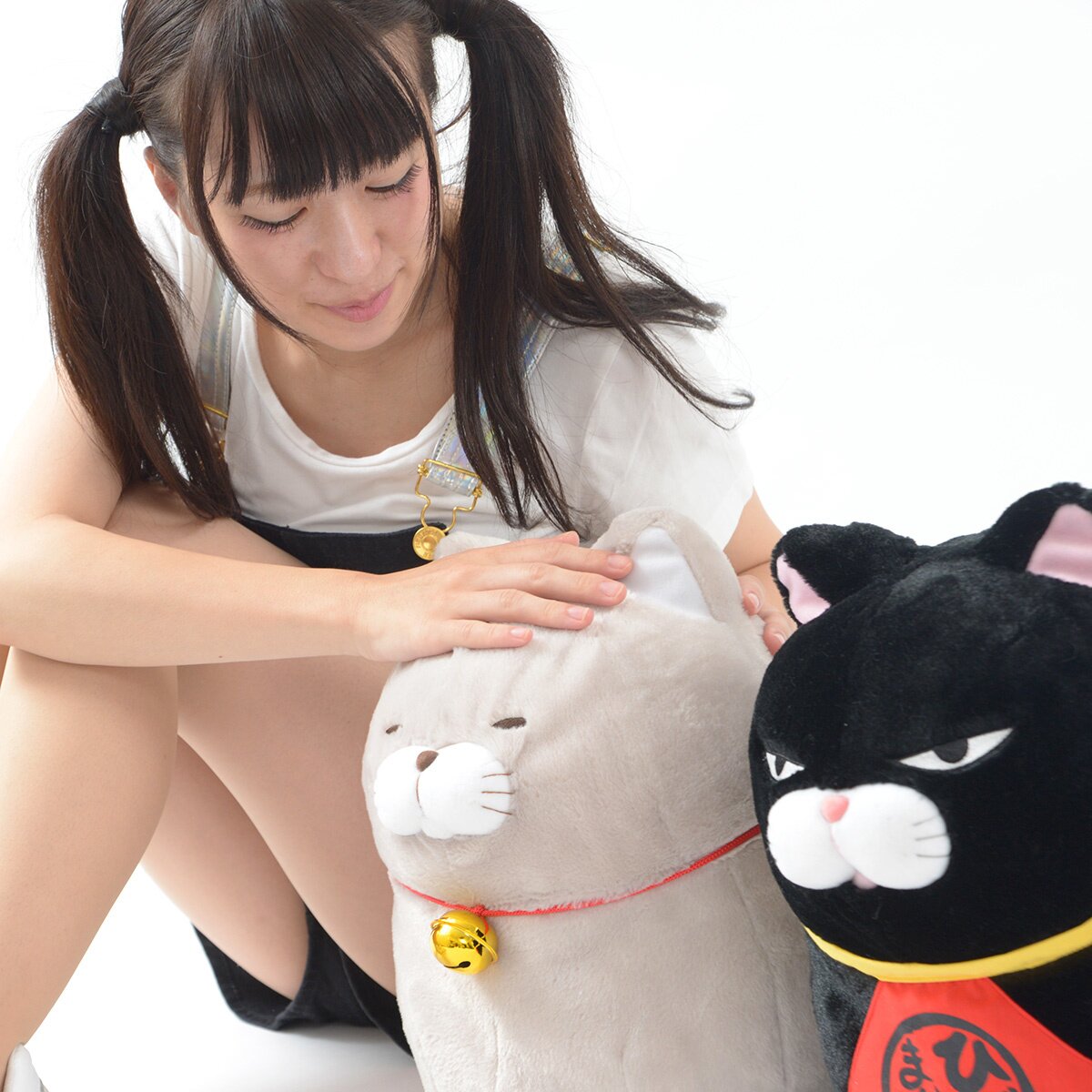Hige Manjyu Maekake Cat Plush Collection (Big) - Tokyo Otaku