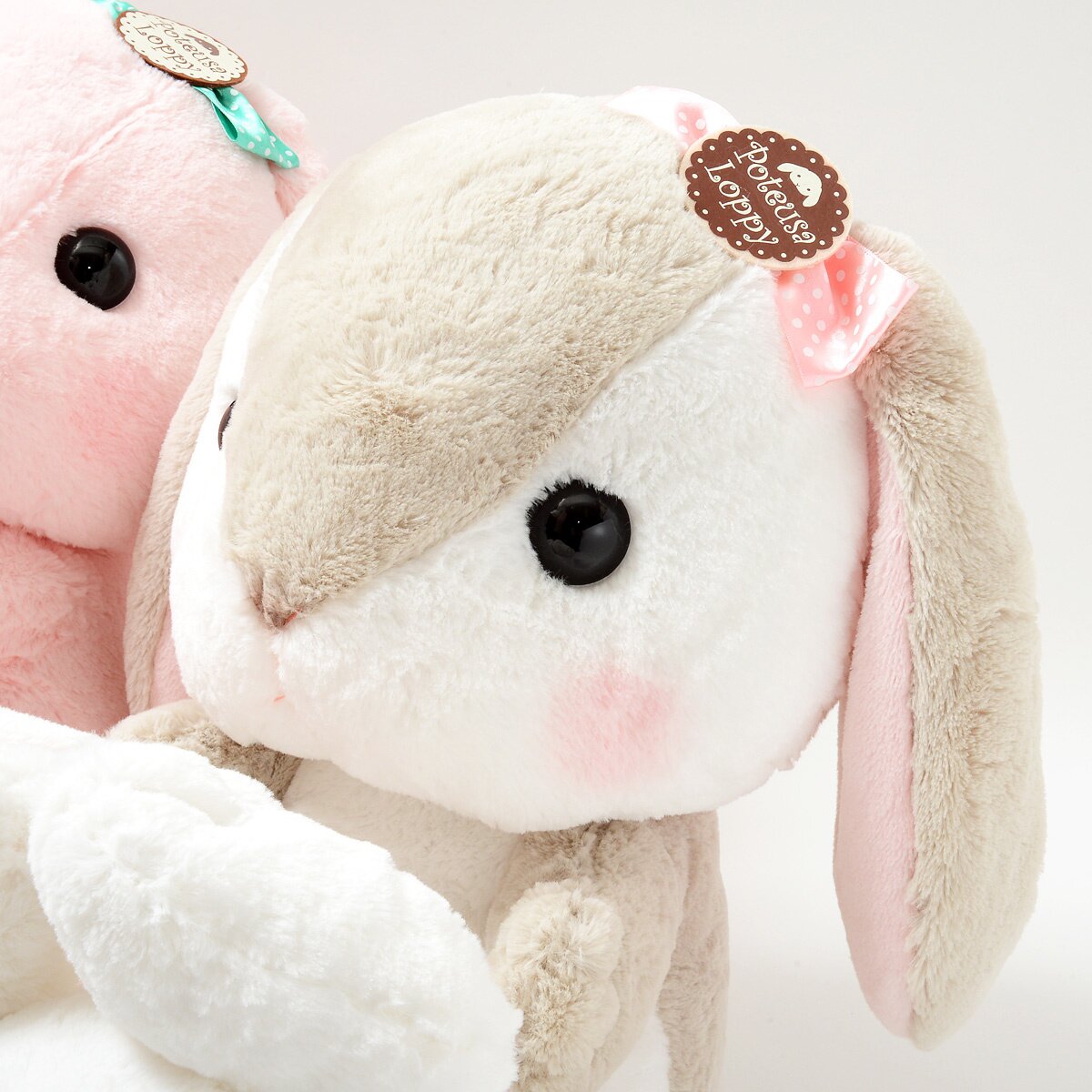 Pote Usa Loppy Sugar Rabbit Plush Collection (Big): Amuse