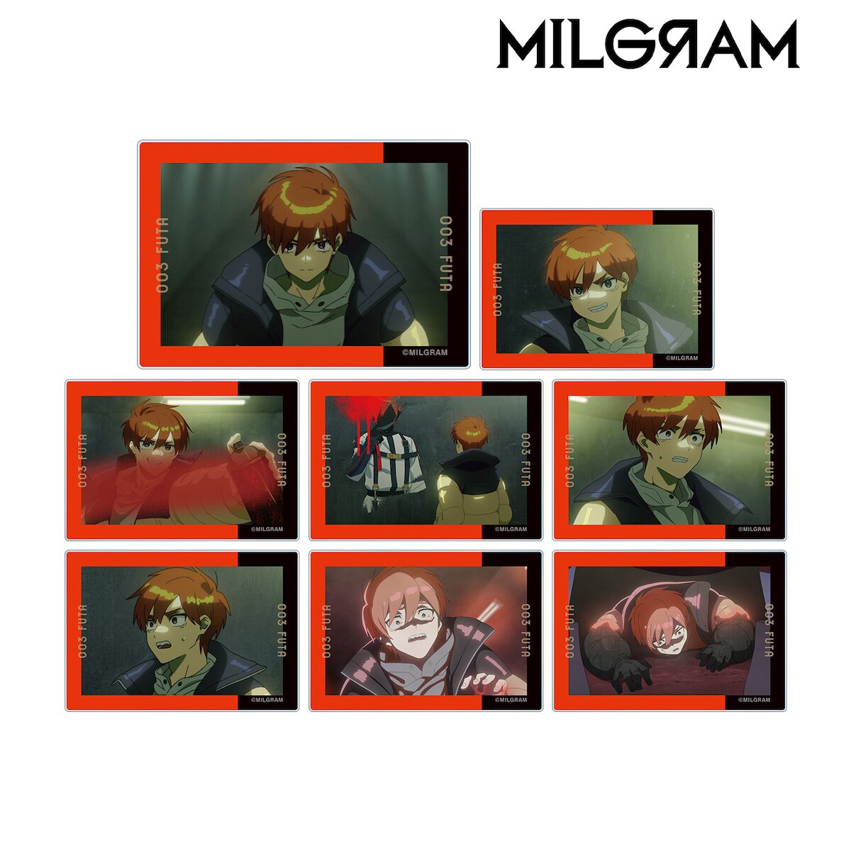 Milgram Futa: Backdraft Trading MV Acrylic Card Complete Box