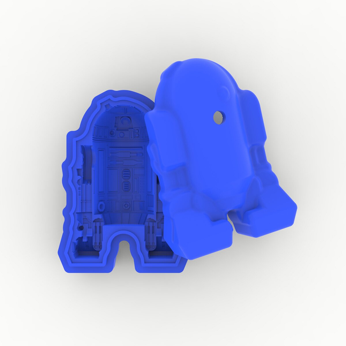  Star Wars R2-D2 Silicone Ice Tray/Chocolate Mold : Home &  Kitchen