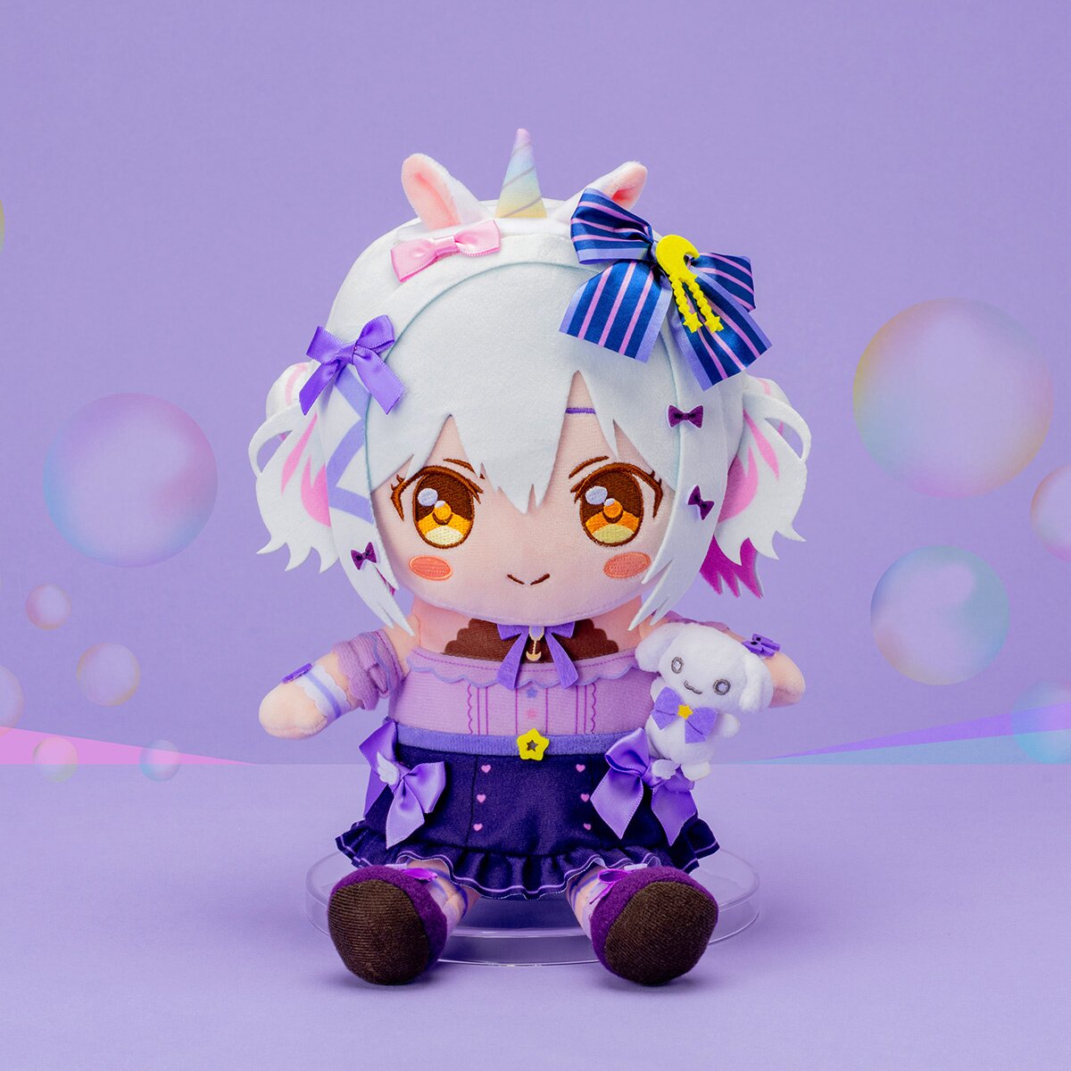 Noripro Plushie Inuyama Tamaki: Unicorn Outfit Jirai Style Ver.: A