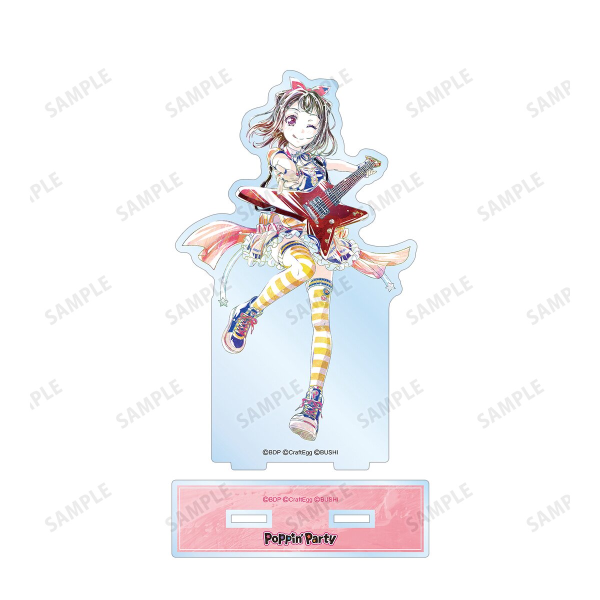 BanG Dream! Girls Band Party! Ani-Art Poppin'Party Big Acrylic