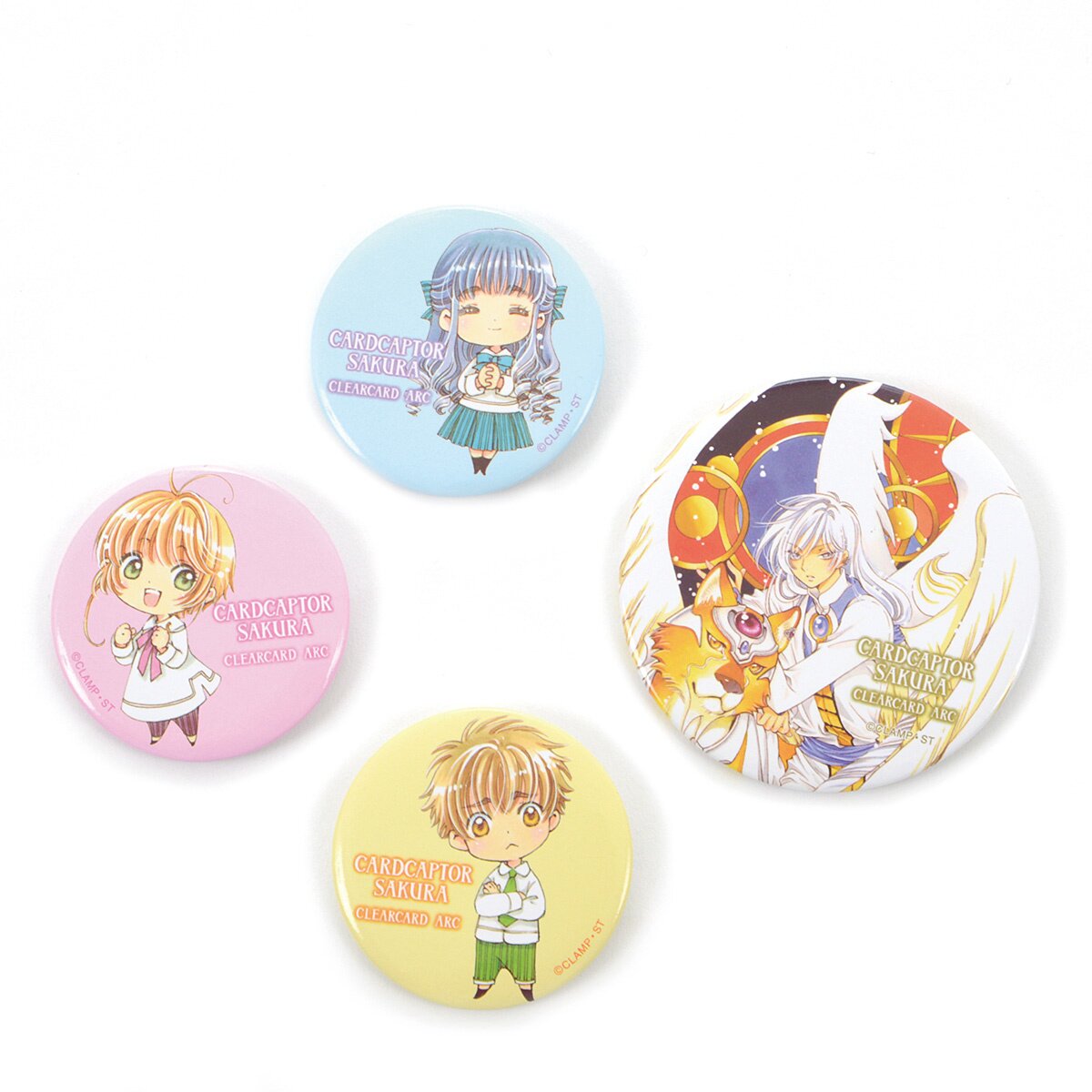 Cardcaptor Sakura: Clear Card Character Pinback Button