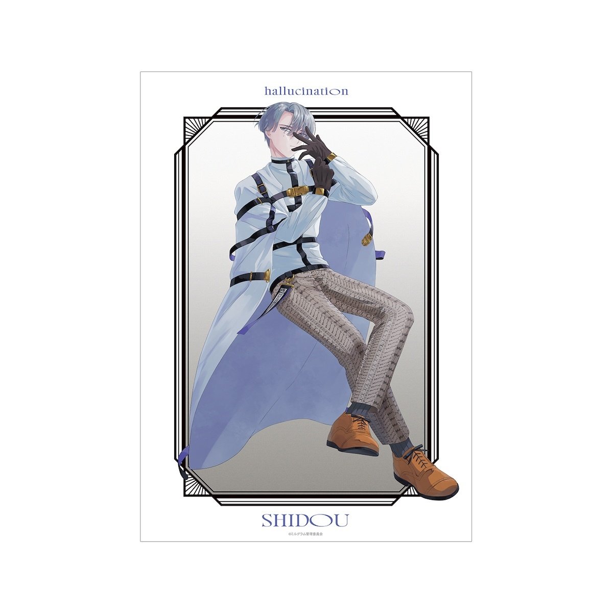 Milgram LIVE EVENT hallucination Ver. A3-Size Mat Effect Poster