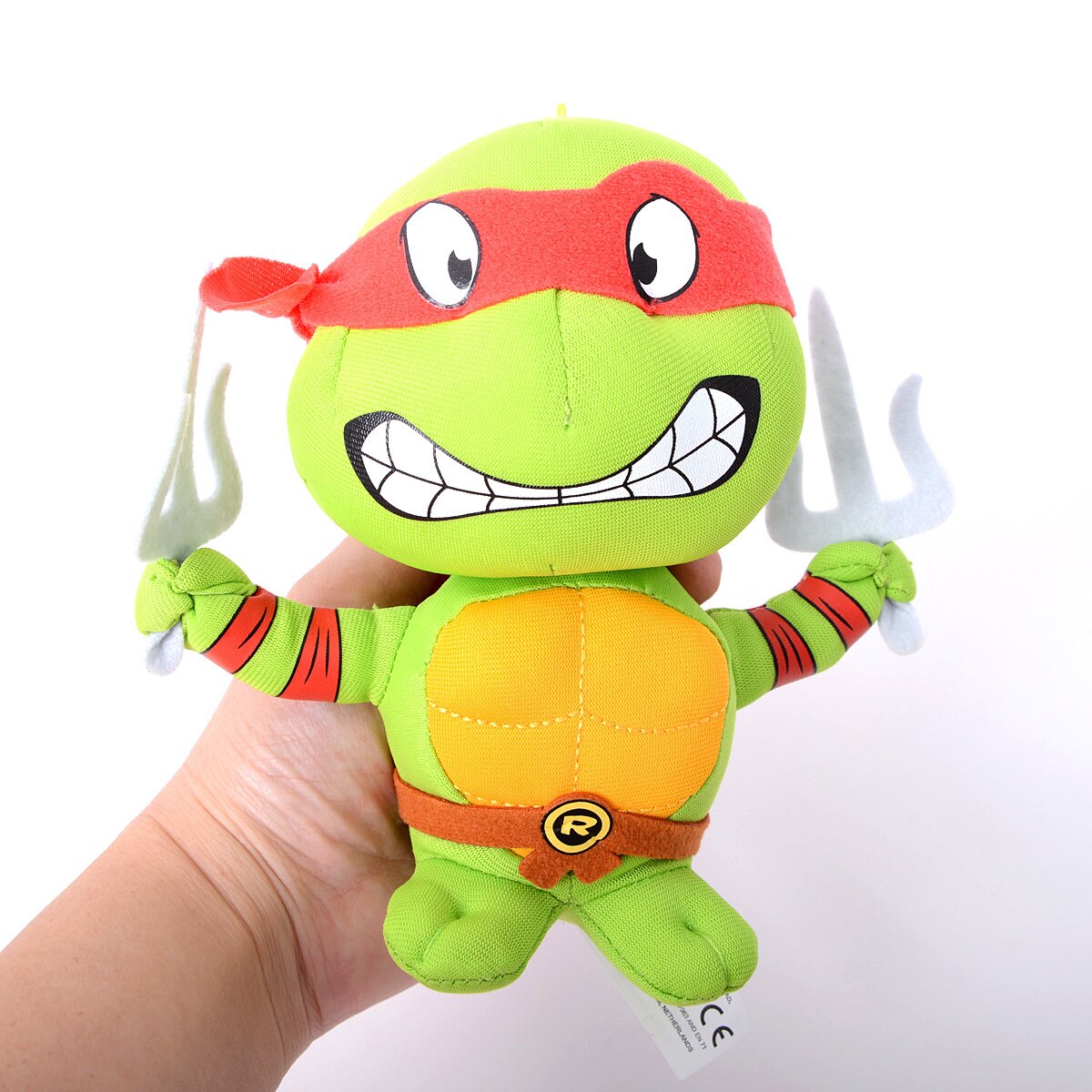 Tomy Teenage Mutant Ninja Turtles Junior Mocchi Raphael 5 Inch Plush