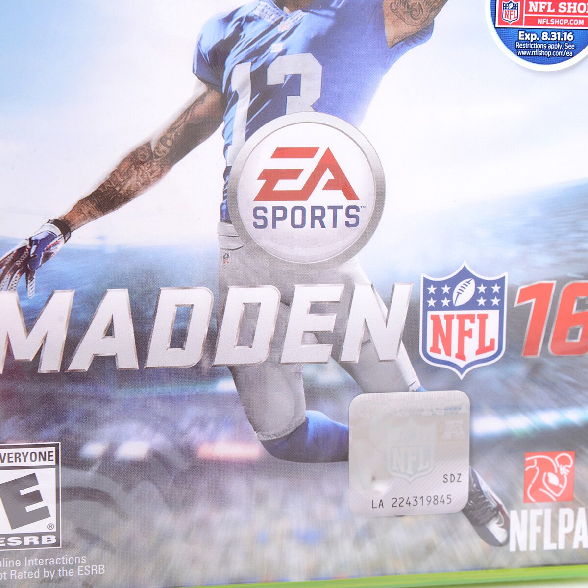 Madden NFL 16 (Xbox 360) - Tokyo Otaku Mode (TOM)