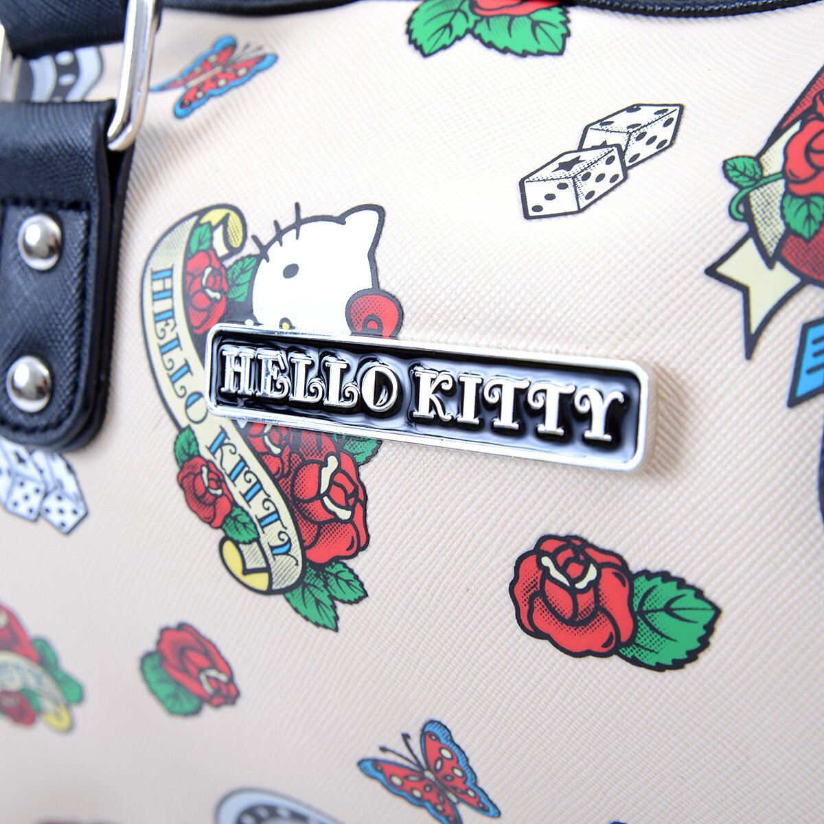 Hello Kitty Berry Embossed Pattern Handbag: Sanrio - Tokyo Otaku Mode (TOM)