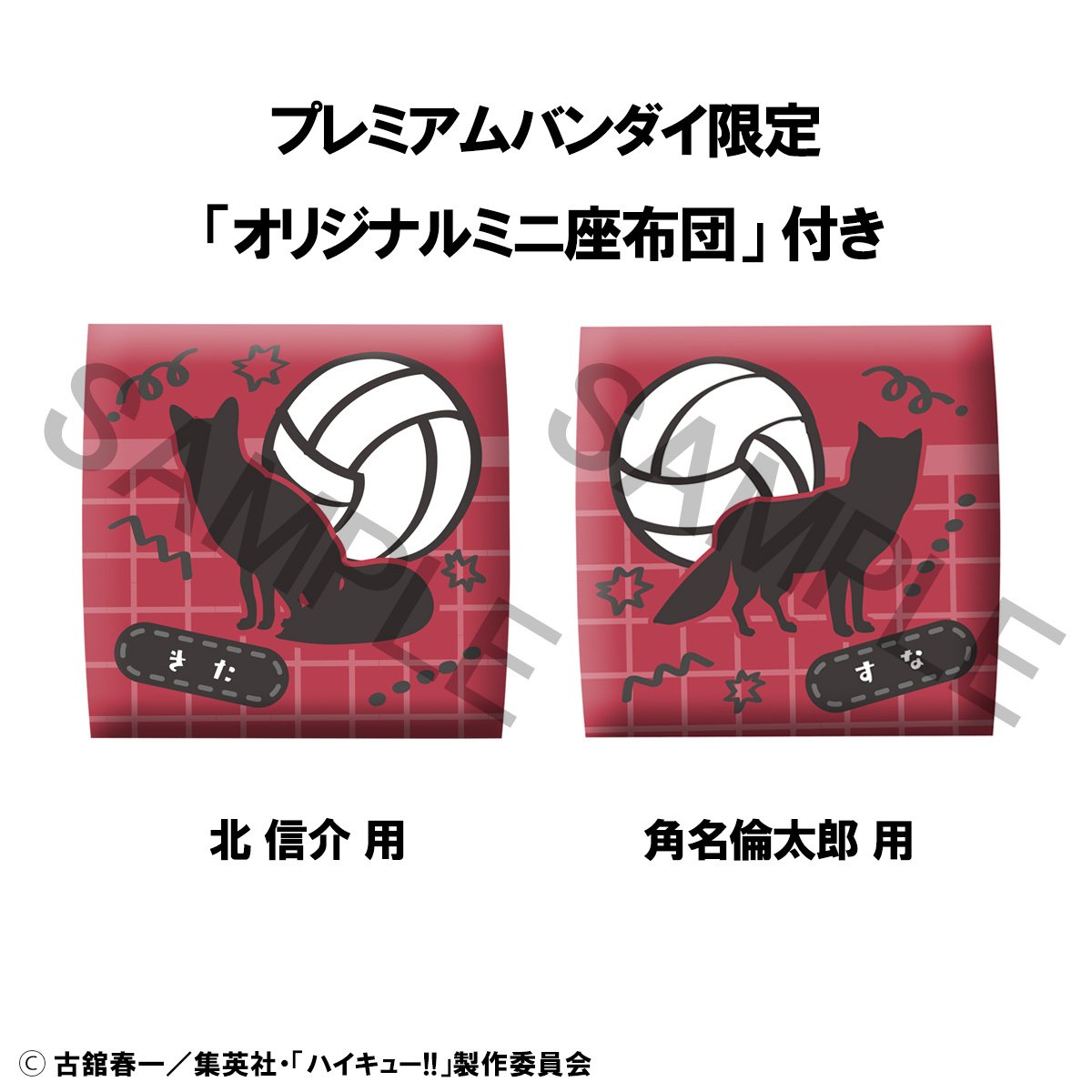 Lookup Haikyu!! Shinsuke Kita & Rintaro Suna Uniform Ver. Set w