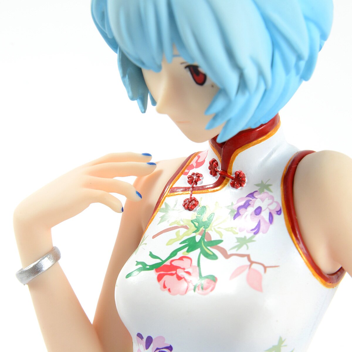 エヴァ 綾波レイ White China dress フィギュア 零 7 Eva Expo & Eva Expo 2.0 Rei Ayanami Figure - China Dress Ver